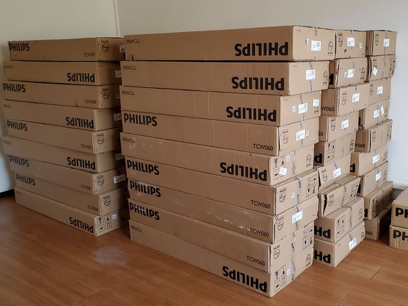 飛利浦防水燈具TCW060 C 2xTL-D36W HF 220V